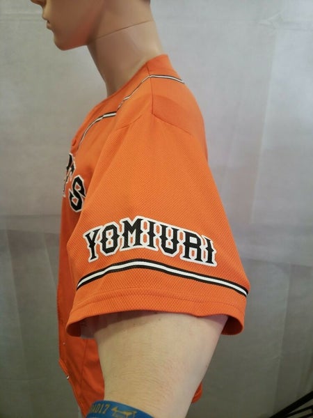 Under Armour, Shirts, Under Armour Baseball Yomiuri Giants Tokyo Japan  Black Orange Jersey Men Size S