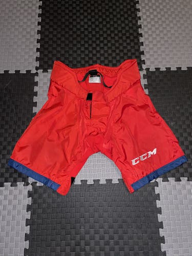 CCM PP90 Pant Shell Size Large Columbus Blue Jackets Pro Stock NHL