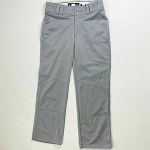 Under Armour Open Bottom Game Pant Baseball Softball Youth Small Gray UBP510Y
