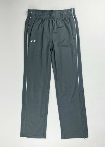 Under Armour Rival Knit Warm Up Sweat Pant Gray White Women's S M L XL 1277160
