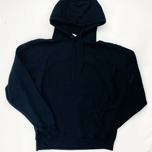 Port And Company Pullover Hoodie Men's Small Black Fleece Lining