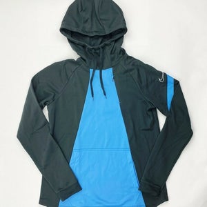 Nike Dry Academy Pro Pullover Hoodie Women's Medium CT7557 Gray Blue Dri-FIT