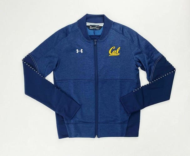Under Armour California Cal Bears Qualifier Hybrid Jacket Women's S 1327444 Blue
