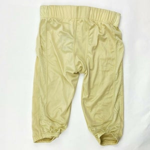 Nike Team Defender Performance Football Pant Men's XL Gold 535705 Mesh Panels