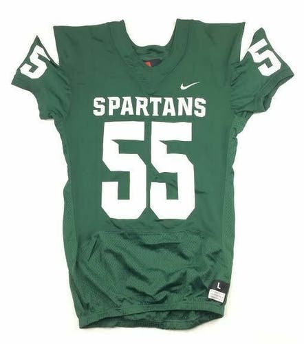 Nike Michigan State Spartans Vapor Pro Football Jersey Men's Large Green 845929