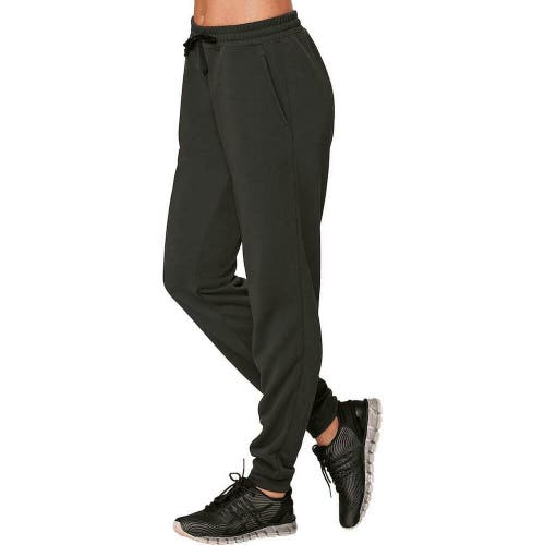 New Asics French Terry Cuff Sweatpant Women's Medium Black 2032A545 Pant Pockets