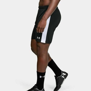 Under Armour Microthread Match 7.5" Short Men's Small Black Soccer 1293164
