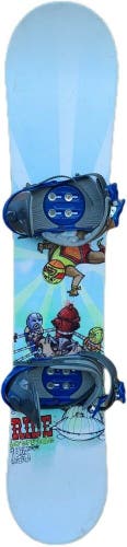 Ride LowRide Youth Snowboard with Ride Small Bindings 135cm