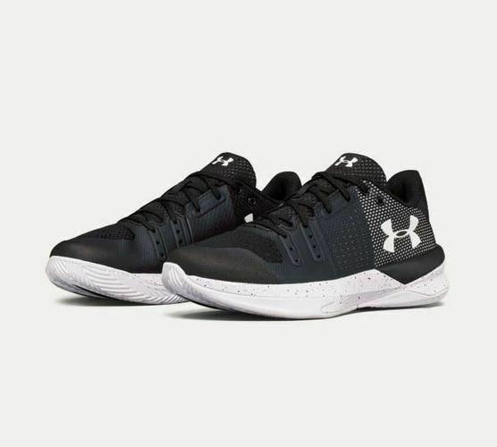 Under Armour Highlight Ace Low Block City Volleyball Shoe Womens 7 Black 1290204