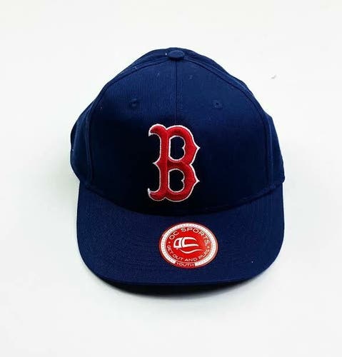 Boston Red Sox MLB Baseball Cap OC Sports Youth One Size Adjustable Hat Blue