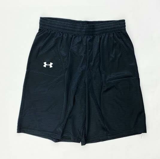 Under Armour Triple Double Basketball Short Men's M L Black Mesh 1323124