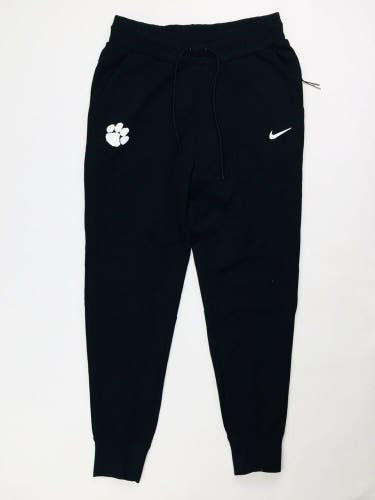Nike Clemson Tigers Sideline Team Tech Fleece Pant Women's Medium CW7255 Pockets