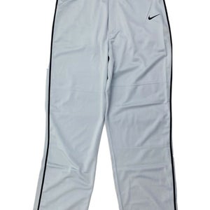 Nike Lights Out Gray Baseball Softball Game Pant Black Piping Men's L 541095
