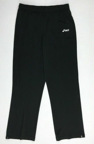 New Asics Miles Warm Up Pant Men's XS Running Track With Pockets YB2513 Black