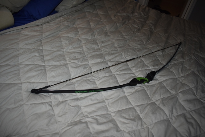 Barnett Lil' Sioux Archery Bow, Black/Green