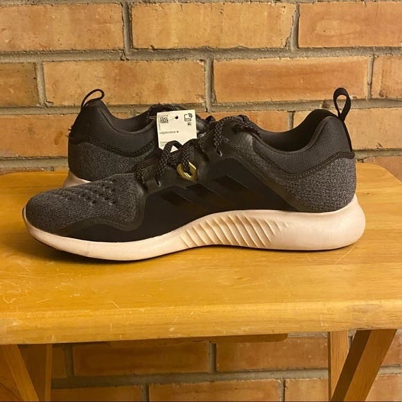 NEW ADIDAS EDGE BOUNCE WOMENS RUNNING SHOES WOMENS 10 GRAY BLACK |  SidelineSwap | Buy and Sell on SidelineSwap