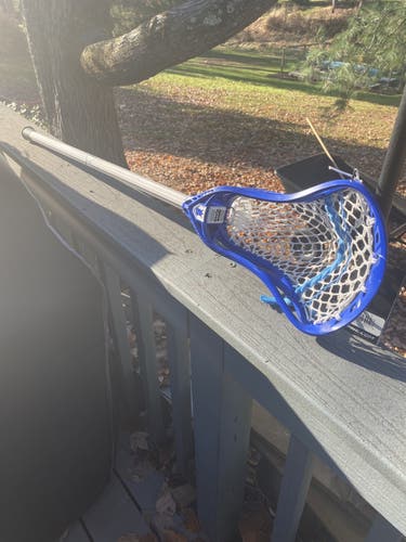New Custom Strung Warrior Krypto Element Shaft With Brine King X Head & G3 Ultra Light Mesh