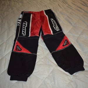THOR MX Wear Flow Motocross Pants, Red/Black, Size 26