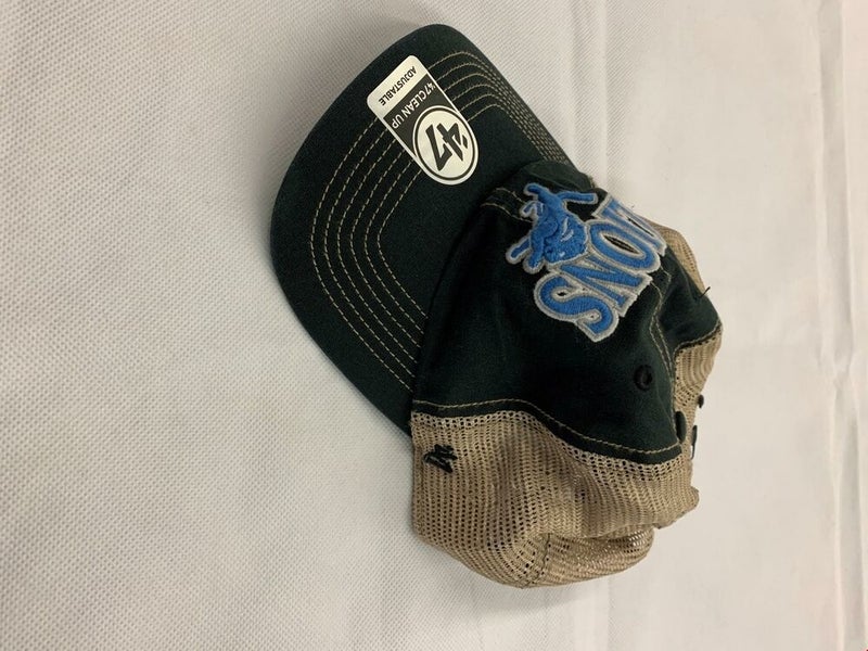 47 Brand Detroit Lions NFL Hat Adult OSFA Black Tan Mesh Back Adjustable