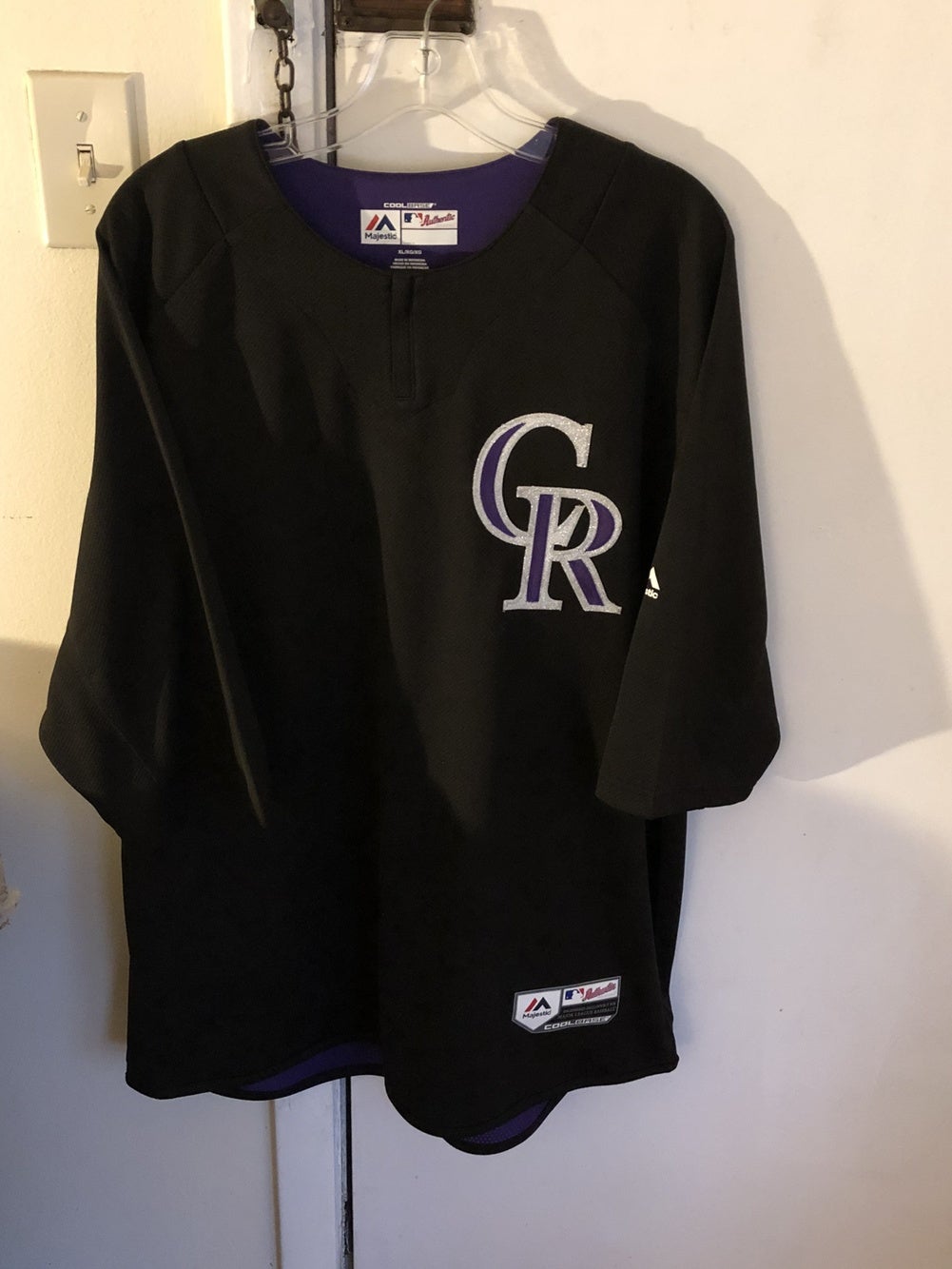 Colorado Rockies Jersey Size XL Majestic Authentic MLB Baseball Batting  Practice for sale online