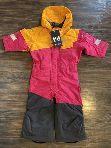 New Kids 86/1 Helly Hansen K Rider INS Ski Suit