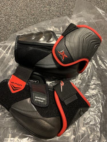 Senior Large Bauer  Vapor 1X Lite Elbow Pads
