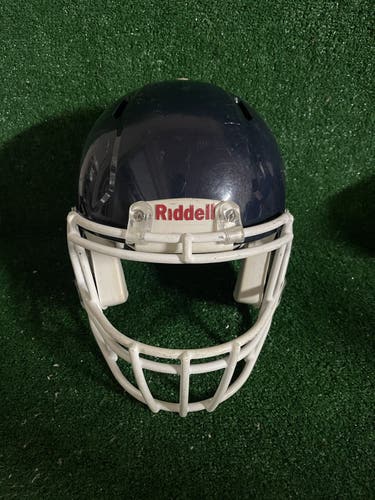 Adult Medium - Riddell Speed Football Helmet - Navy Blue