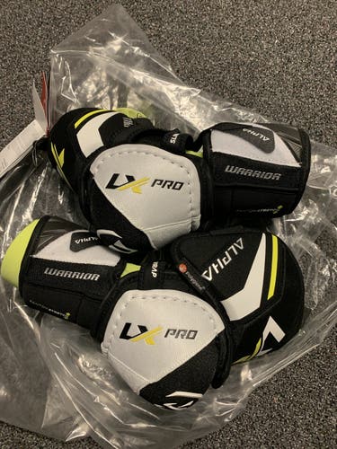 Senior Medium Warrior  Alpha Lx Pro Elbow Pads