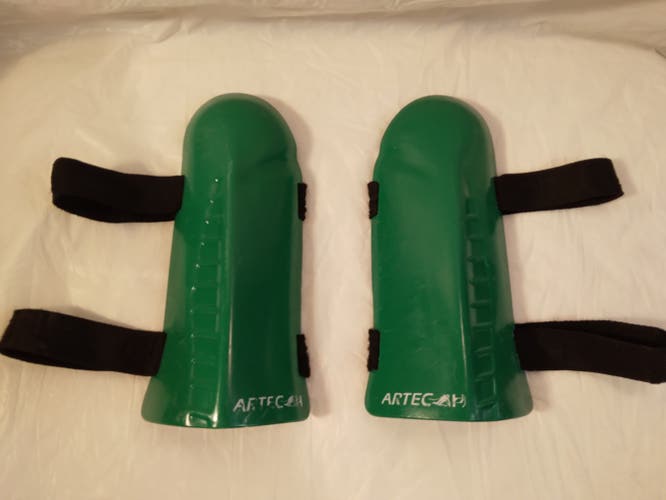 Artech Youth SL Shin Guards – Green – 12”