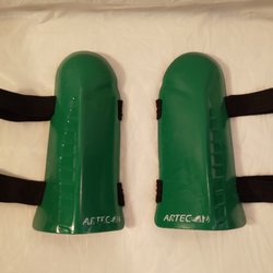 Artech Youth SL Shin Guards – Green – 12”