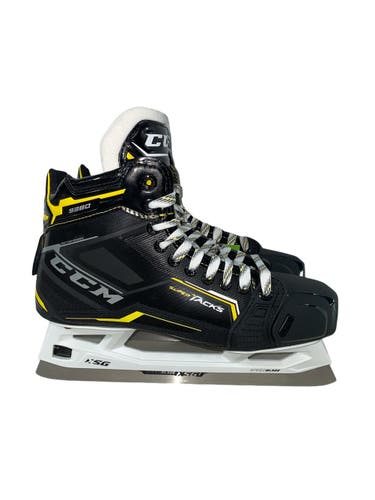 Used Ccm 9380 Tacks Goalie Skates Size 10