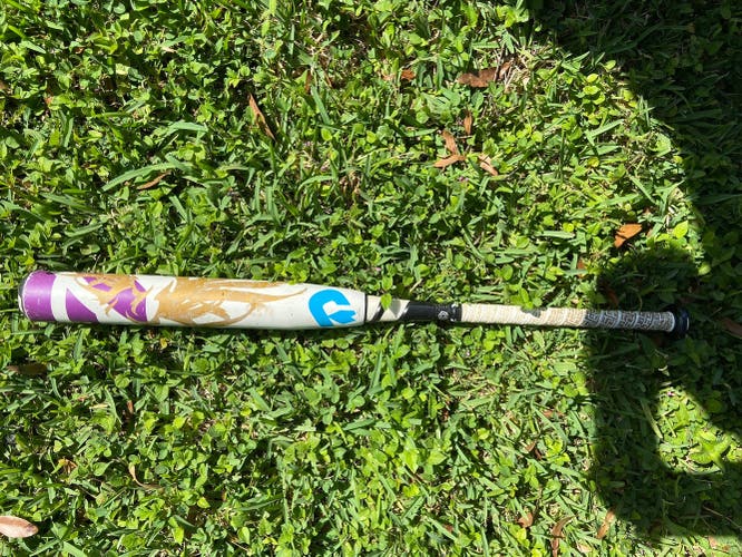 White Kid Pitch (9YO-13YO) 2017 Composite (-10) 20 oz 30" CF9 Bat