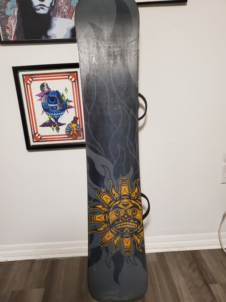 Burton Jim Rippey snowboard with sims bindings. | SidelineSwap