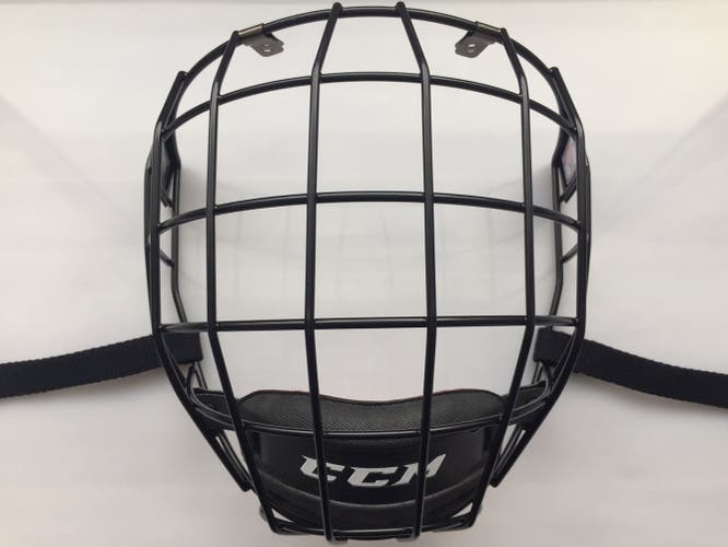 Senior CCM FM580 Hockey Full Cage Black Large face mask sr