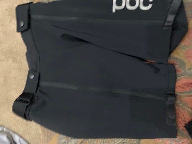 Black Youth Unisex Used POC Shorts -Size 152 (Youth medium)