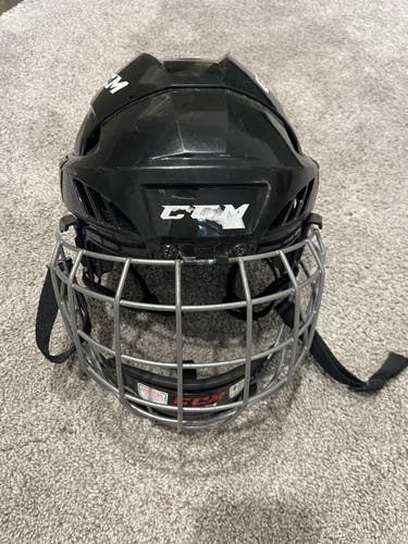 Black Used Youth CCM FL40 Helmet