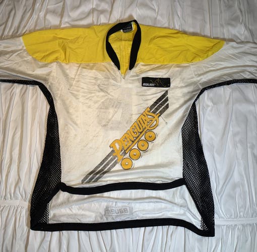 Bauer roller hockey mesh Penguins jersey