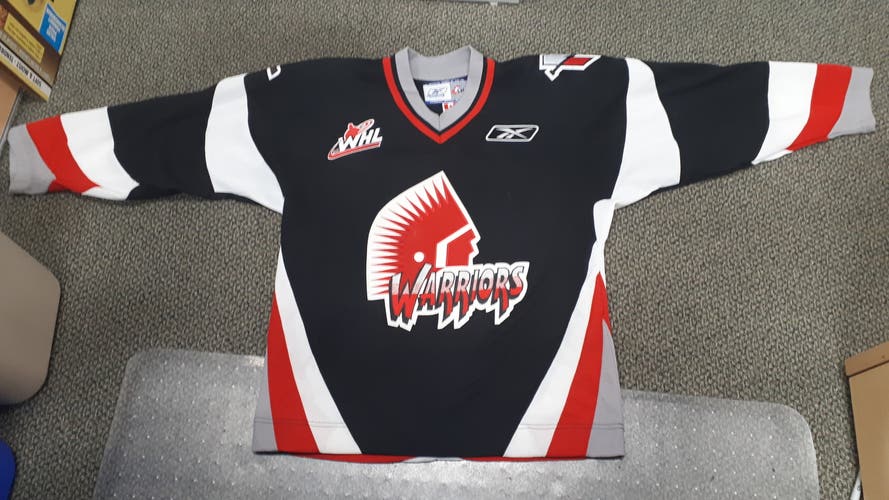 Moose Jaw Warriors Giffen Nyren #37 WHL Men's   Jersey