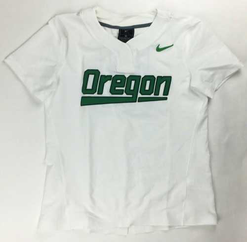 Nike Oregon Ducks Digital Vapor Prime Softball Jersey Women's M White AV6783-100