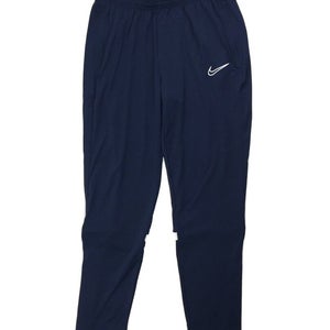 Nike Dry Academy 21 Knit Soccer Pant Women's M Navy Blue CV2665 Dri-Fit White