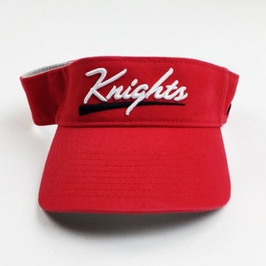 Nike Rutgers Scarlet Knights Visor One Size Fits All Adult Unisex Red 384431