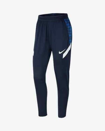 Nike Dry Strike 21 Soccer Training Pant Women's Medium Navy Blue Pockets CW6093