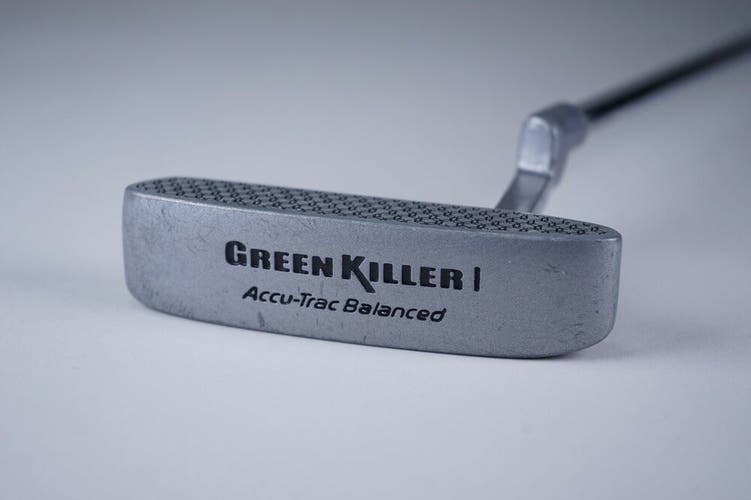 GREEN KILLER I ACCU-TRAC BALANCE 35” BLADE PUTTER W/ PLUMBER NECKED SHAFT