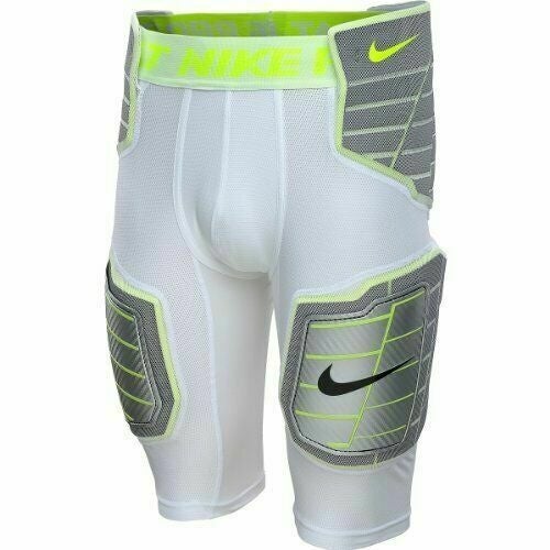 Nike Pro Combat Hyperstrong Hard Plate Football Girdle Padded M White 584386