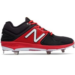 New Balance 3000v3 Red/black Metal Cleats size 13