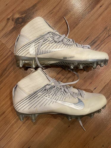 Nike Vapor Untouchable 2 Football Cleats Spikes 9 White