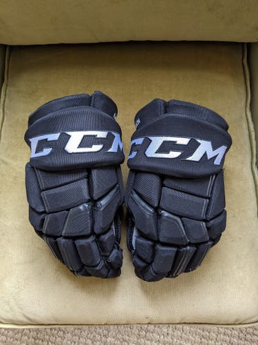 Like New Black Senior CCM HGQL Gloves 14" Pro Stock