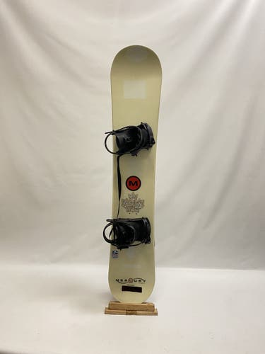 Liquid Mercury 150 cm Snowboard With Bindings