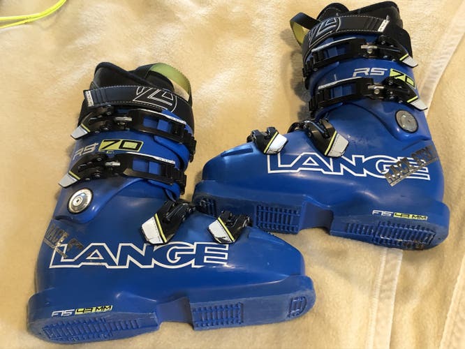 Used Unisex Lange Racing RSJ Ski Boots Soft Flex