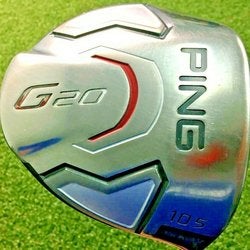Ping G20 Driver 10.5*  /  RH  / TFC 169D Stiff Graphite ~45" / New Grip / mm6798